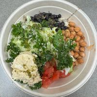chickpea & black bean rice bowl   at The Halal Shack - SDSU in San Diego