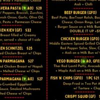 3 vegan option counter meals at Star Hotel Yackandandah in Yackandandah