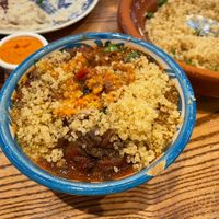 Aubergine tagine  at STN - Comptoir Libanais in Stansted