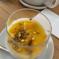 Desert - Coconut and fruit based at Alma Kitchen & Coffee in Tangier