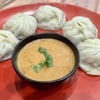 Vegan momo (Half serve)   at Momo Central - Bourke St in Melbourne