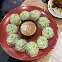 Steamed momo  at Momo Central - Bourke St in Melbourne