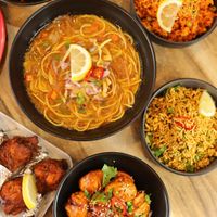 vegan noodle soup Thukpa at Momo Central - Bourke St in Melbourne