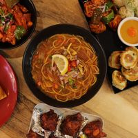 vegan food dont have to be bland ... and less flavourful .. at Momo Central - Bourke St in Melbourne