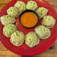 Steamed momos $17.00 at Momo Central - Bourke St in Melbourne