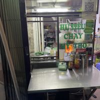 The one table you can eat at   at Hủ tiếu chay Mỹ Tho Chị Ba in Ho Chi Minh City