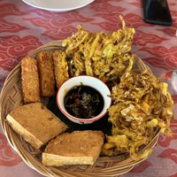 gorengan platter  at It's Java in Auckland