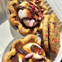 Chocolate peanut cream pie at Ginger Bakes in Oakland