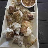 Spring rolls   at Tib Khao in Luang Prabang