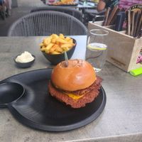 Smashup! Brutal Vegan burger, fries, and veganaise at Smashup! in Aachen