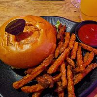 Simply vegan burger at Smashup! in Aachen