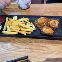 Children menu 3 mini burgers  at Smashup! in Aachen