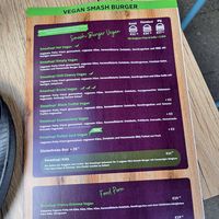 Speisekarte at Smashup! in Aachen