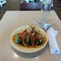 Corn Tacos at Cafe Gratitude in Venice