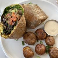   at Cafe Gratitude in Venice