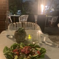 Greek Salad  at Cafe Gratitude in Venice