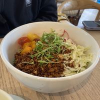 Taco Salad  at Cafe Gratitude in Venice