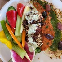 Best Falafel ever!!!! at Cafe Gratitude in Venice