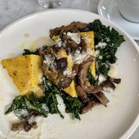 Polento  at Cafe Gratitude in Venice