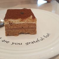 tiramisu at Cafe Gratitude in Venice
