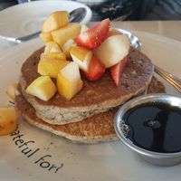 pancakes - not so good at Cafe Gratitude in Venice