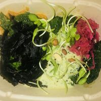 Whole bowl at Cafe Gratitude in Venice