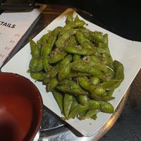 garlic edamame  at LYT Restaurant Bar in Guam