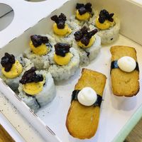 Speciale carbonara  at EssenzaSushi in Milan