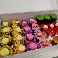 Rainbow box at EssenzaSushi in Milan