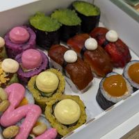 Rainbow at EssenzaSushi in Milan