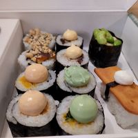 Protein box at EssenzaSushi in Milan