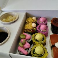 Rainbow at EssenzaSushi in Milan