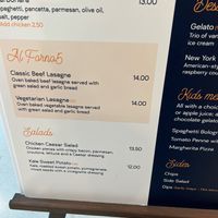 Menu  at BFS - La Piazza Belfast - Maybe closed in Belfast