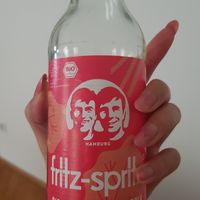 best rhubarb lemonade ever at Speisekammer in Vienna