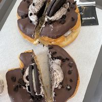 Vegan Oreo donut  at Cloud Doughnuts in Fatima