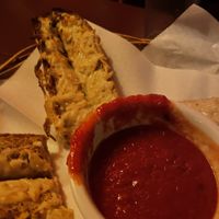 Vegan cheesey garlic bread  at Pizza Plant in Williamsville