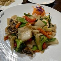 Drunken Noodles  at Regent Thai Cuisine in Washington