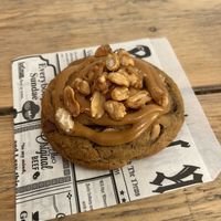 Vegan milk chocolate peanut   at Spongecookies in Stockholm