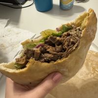 Vegan shawarma   at Falafel Inc in Washington