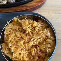 Jollof rice   at Cape To Cairo in Shildon