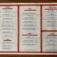 Room service menu at Beverly at The Hoxton Hotel in Rome