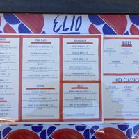 Restaurant menu at Beverly at The Hoxton Hotel in Rome