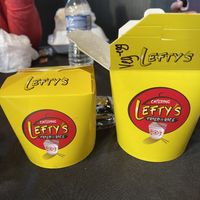 Half order vs whole order size difference   at Lefty's Fried Rice in St Louis