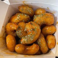 Hot Braised vegan shrimp   at Lefty's Fried Rice in St Louis