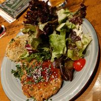 Vegane Teriyaki-"Bowl" at Oscar Wilde's in Freiburg