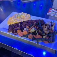 Vegan meatloaf at Sebastian's Ale and Whiskey House in Lombard