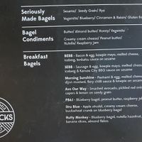 Menu (May 23)  at Schmucks - The William in Melbourne