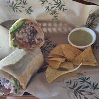 Burrito vegano at Señor Burrito Aruba in Oranjestad