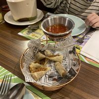 Thai spring rolls   at Aroi Thai in New Territories