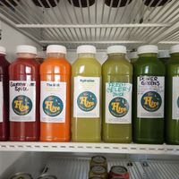 Cold pressed juice at The Hive in Cottonwood